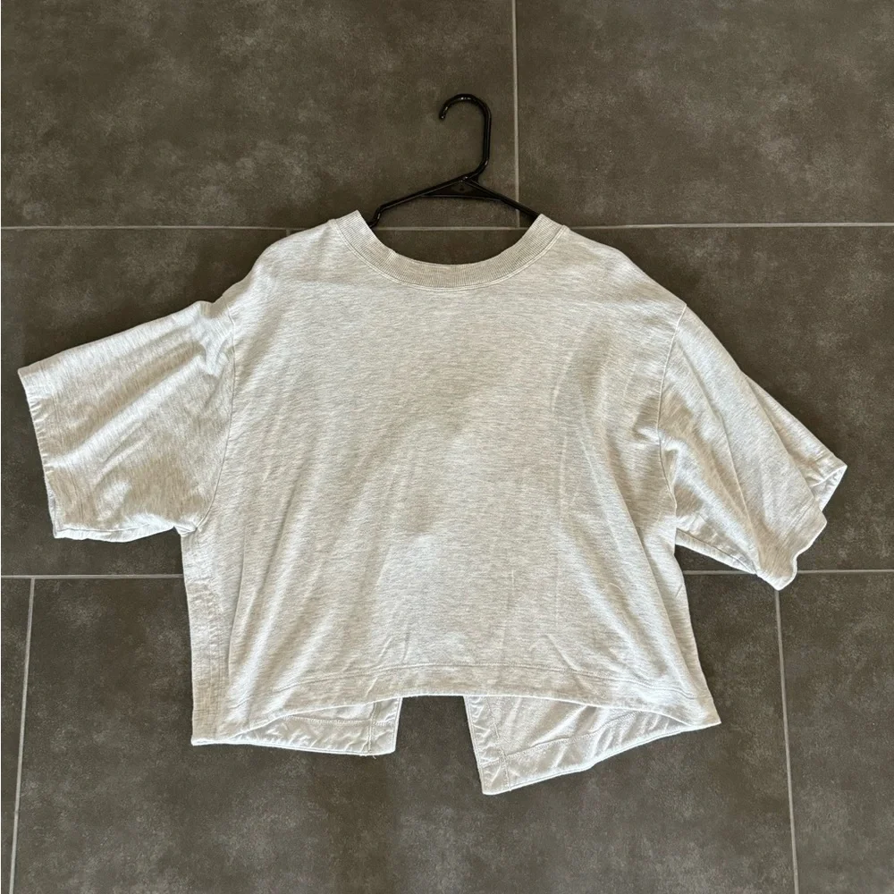 Athleta Bliss Sweatshirt Top Size M - Picture 2 of 5